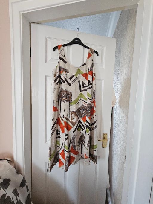 — Linen dress, size 14..like new
