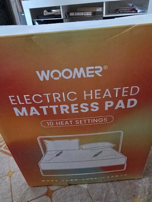  — WOOMER Electric  mattress pad  single blannet