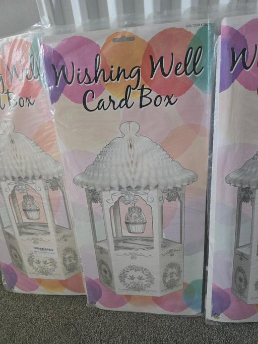  — Wishing Well card box - new