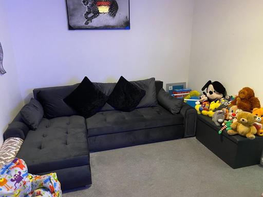  — L shaped Sofa Bed Left and Right with Storage