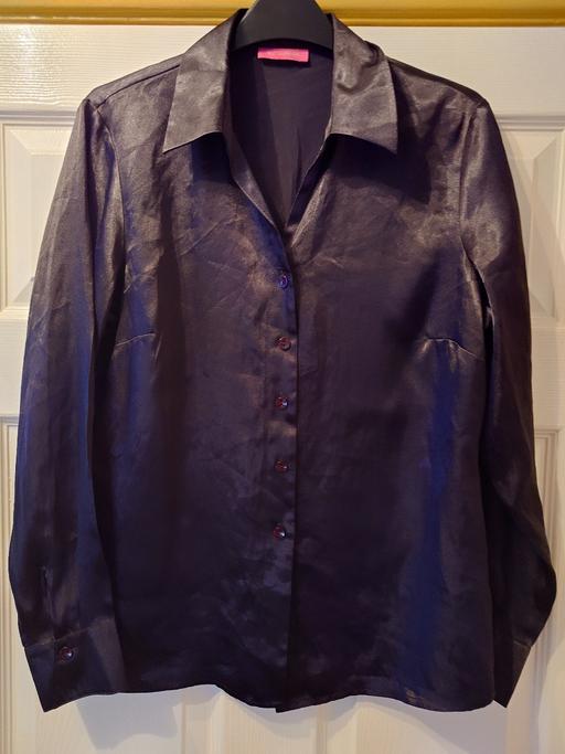  — Women's black blouse size 12
