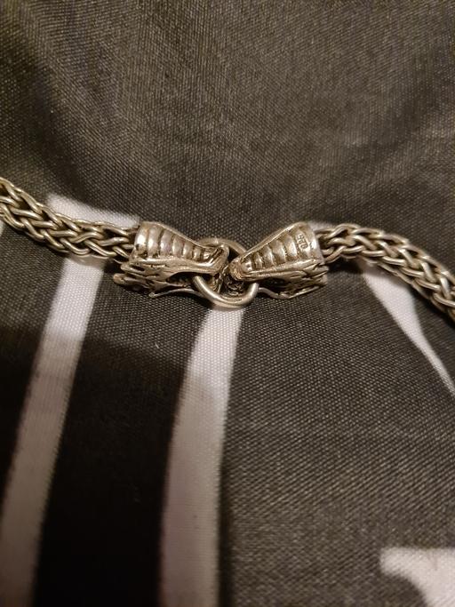  — Silver dragon bracelet