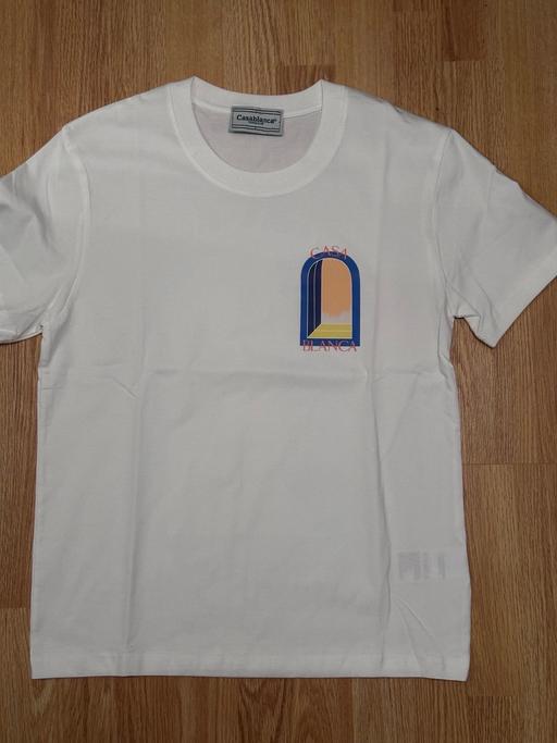  — Mens White Casa Blanca T-shirt Size Medium