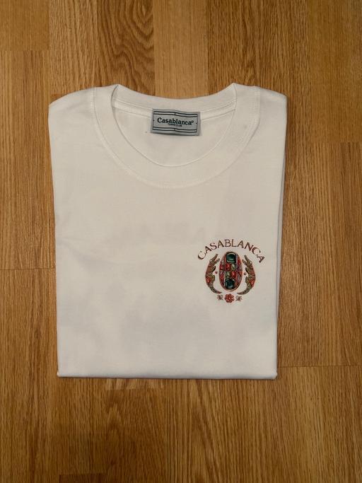  — Mens white Casa blanca T-shirt size s
