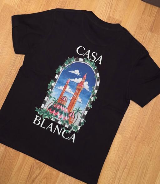  — Mens black Casablanca T-shirt size M