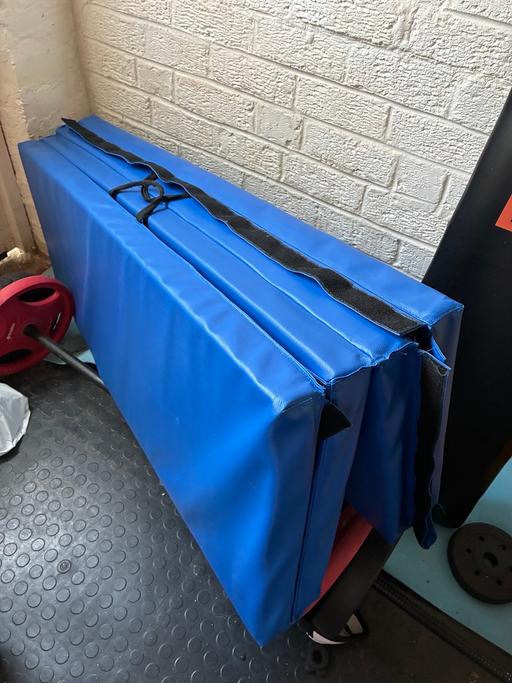  — Gym mat and balance beam