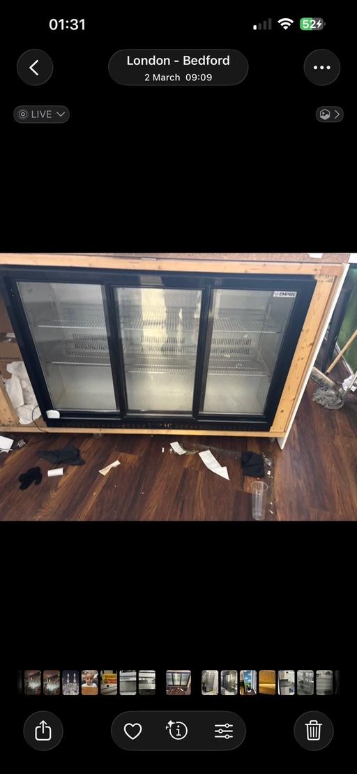  — Empire drinks fridge