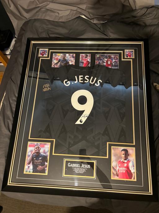  — Signed Jesus arsenal shirt