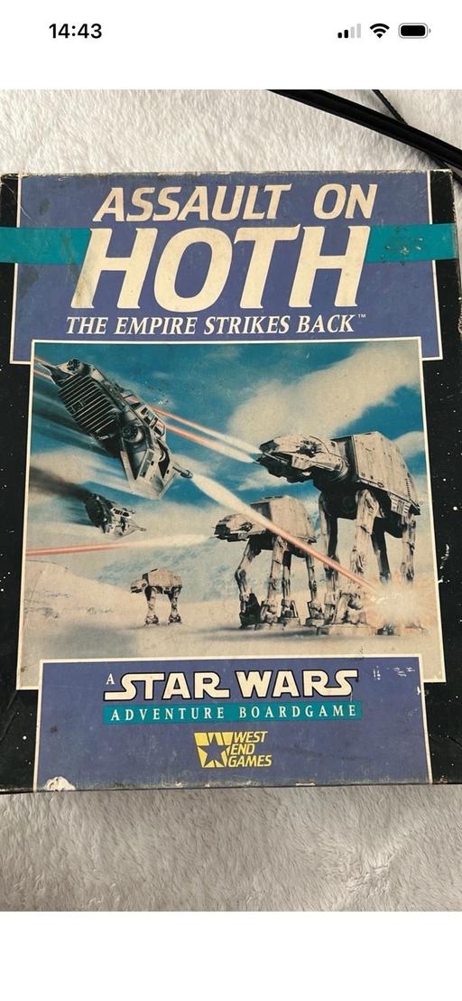  — Assault on hoth vintage Star Wars 1988 game