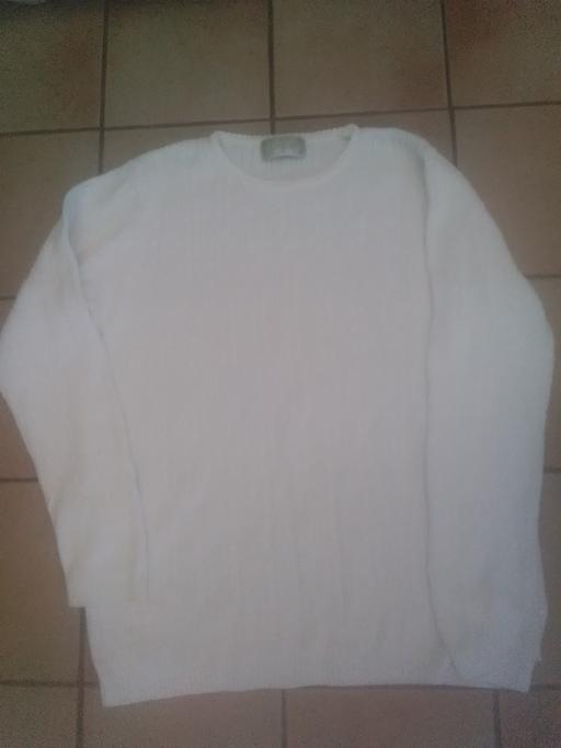  — LADIES WHITE 100% COTTON JUMPER