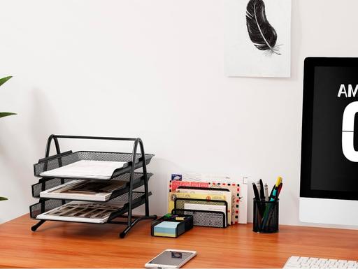  — Office Desk Tidy 4 Piece Organiser Set