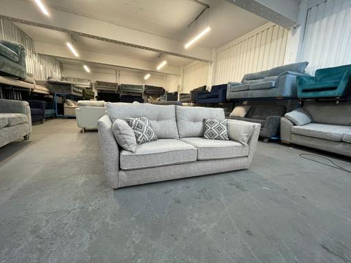  — Canterbury Grey 3 Seater