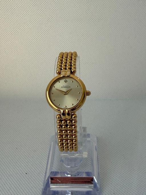  — Michel Herbelin Paris gold ladies watch