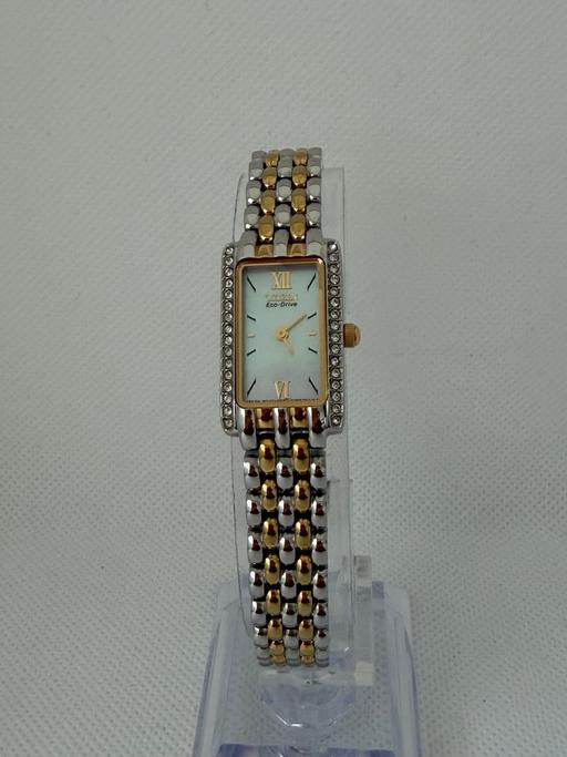  — Citizen eco-drive ladies two tone watch