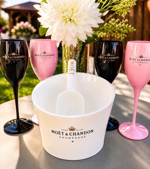  — Moet & Chandon Champagne Ice Bowl & Flutes