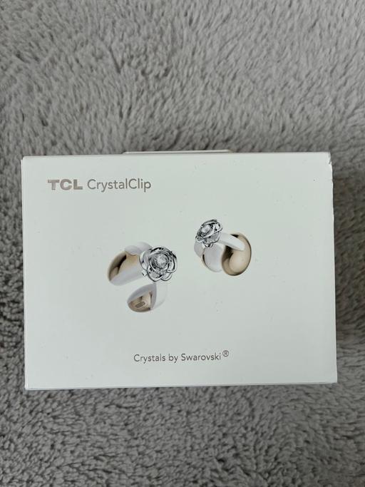  — New TCL Open Ear Clip On Swarovski Earbuds