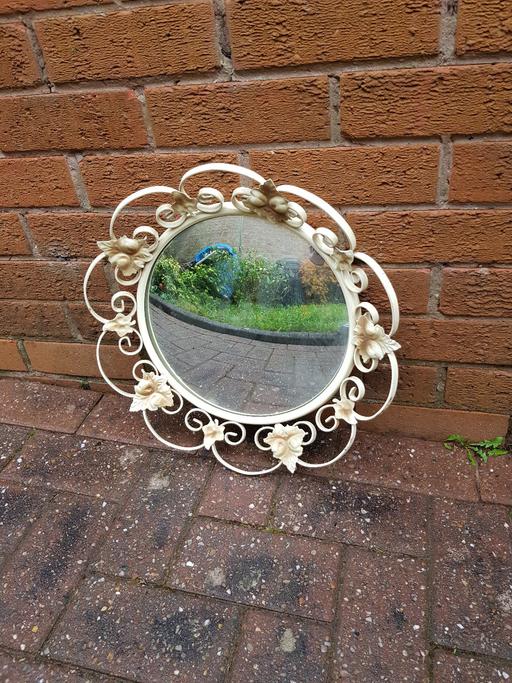  — Vintage convex mirror