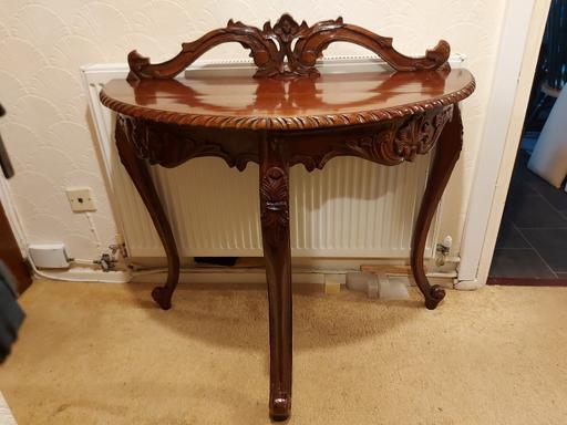  — Console hallway side table