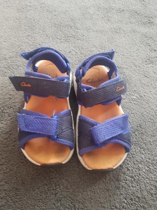  — boys clarkes sandles infant size 7