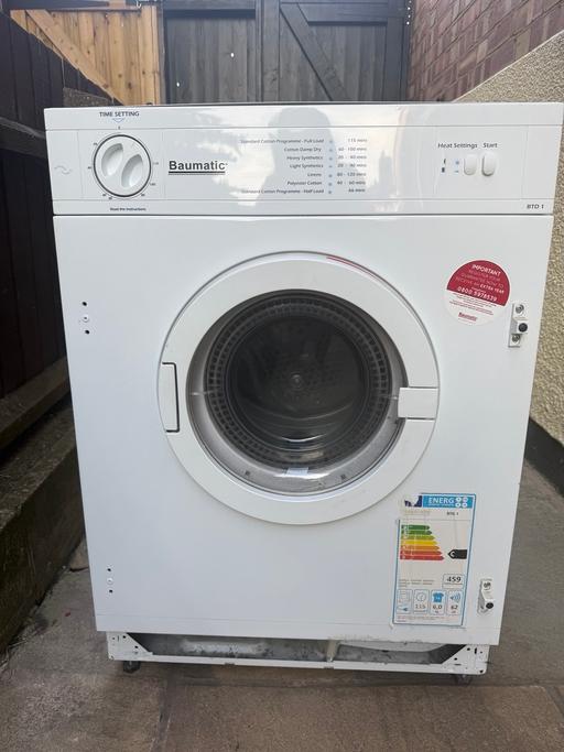  — Beko Integrated Vented Tumble Dryer