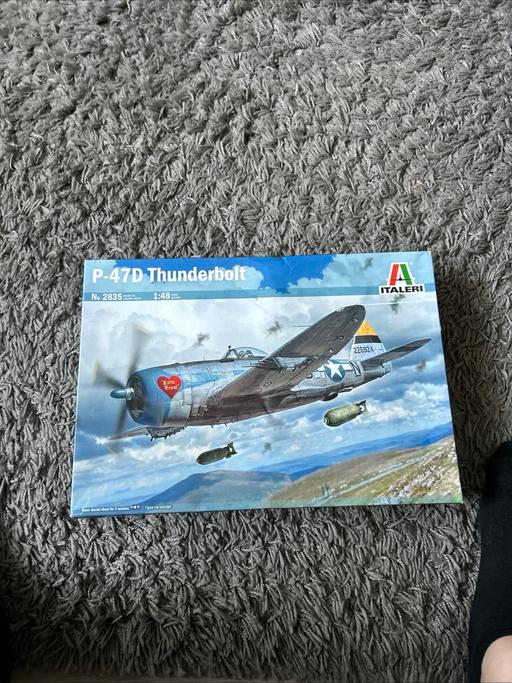  — ITALERI 1:48 THUNDERBOLT P-47D MODEL KIT