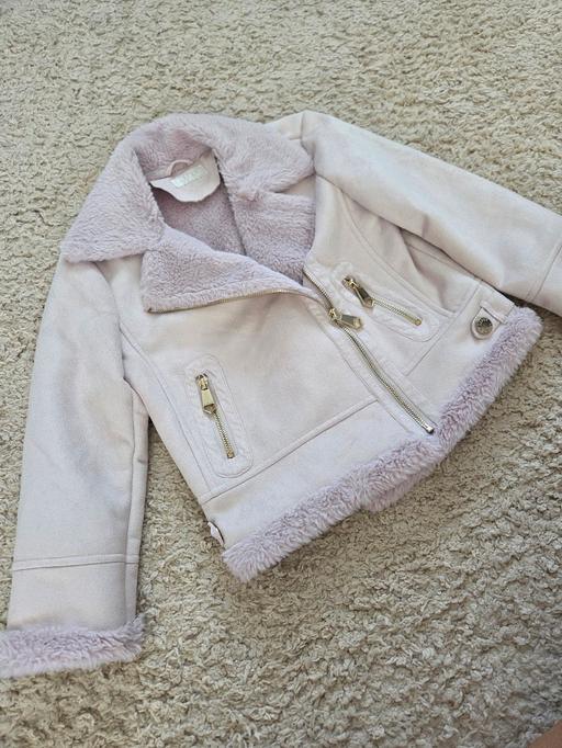  — Age 8 LIPSY pale pink jacket