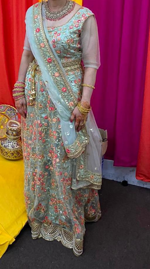  — floral lengha