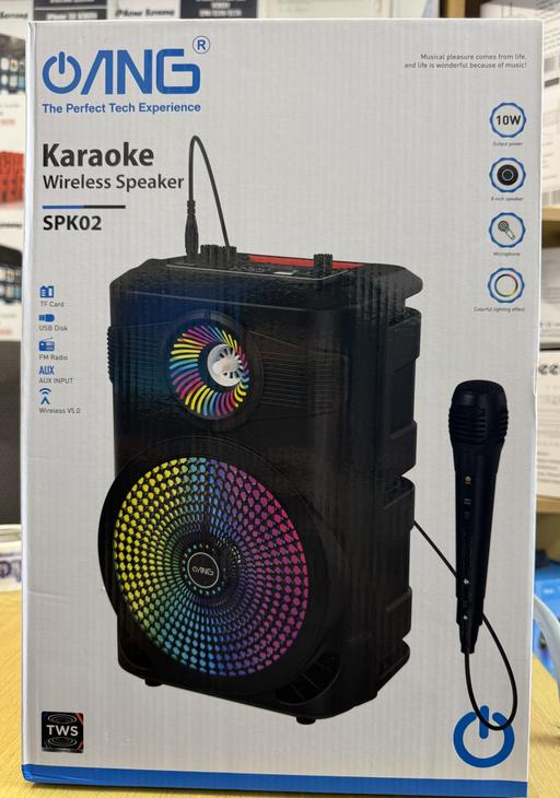  — ANG SPK02 Karaoke Wireless Bluetooth Speaker