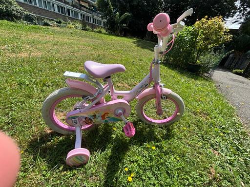  — Girls 14” princess bike