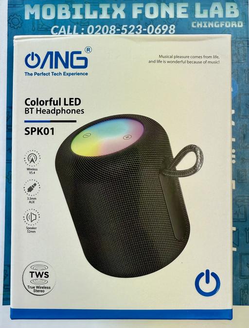  — ANG SPK-01 Colorful LED Lights Music Speaker