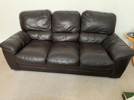  — Leather sofa