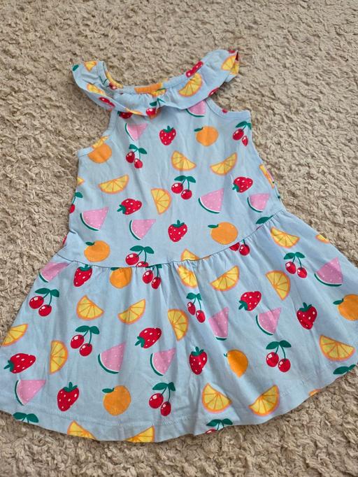  — Age 3-4 PRIMARK fruit print dress