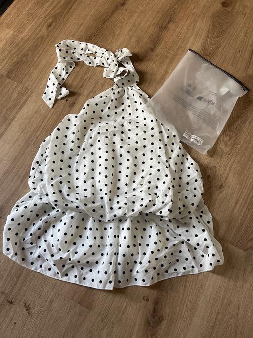  — New tagged age 15 years poka dot dress