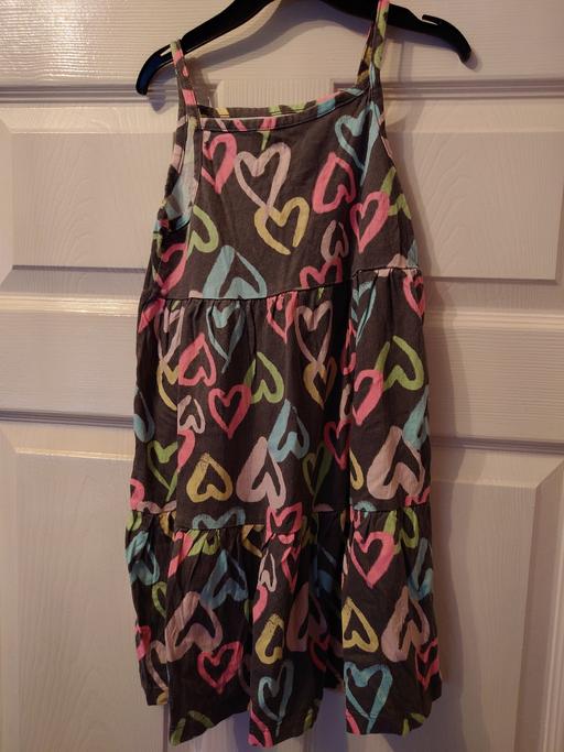  — Girls hearts dress size 7-8 years