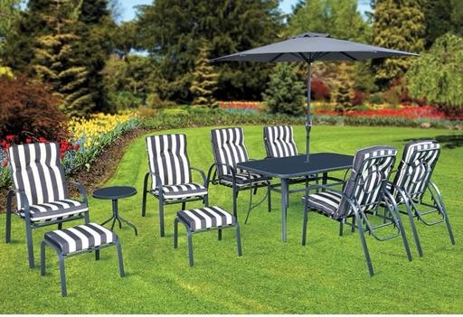  — Silver&Stone Windsor 11 piece garden set new