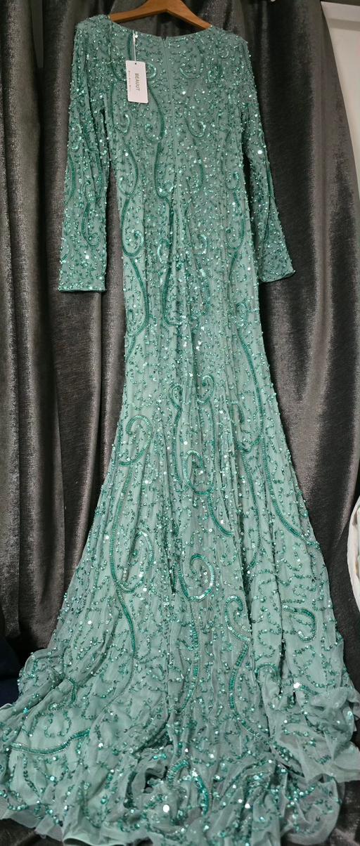  — evening party wear gown dress size 10 Uk