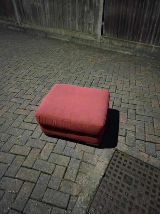  — Red Footstool