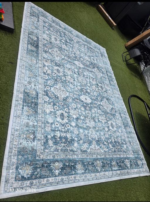  — HOMFINE Vintage Washable Rugs for Living Room