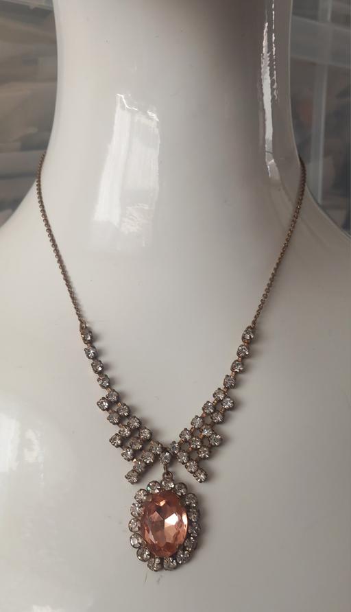  — Beautiful vintage citrine & gemstone necklace