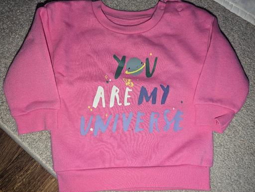 — 6-9 months baby girls sweatshirt