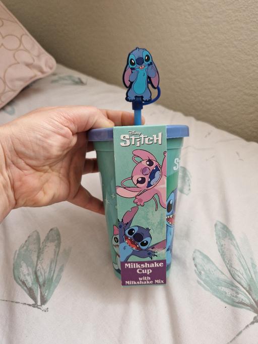  — bn Disney Stitch milkshake cup gift