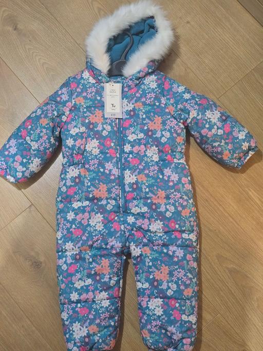  — NEW 1.5-2 years TU baby girls snowsuit