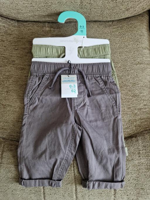  — bn 2pk baby trousers age 0-3months