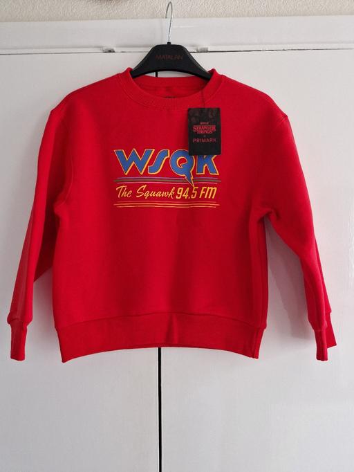  — bn stranger things sweatshirt age 8-9yrs