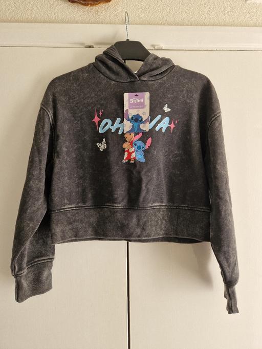  — bn Disney Stitch hoodie age 9-10yrs