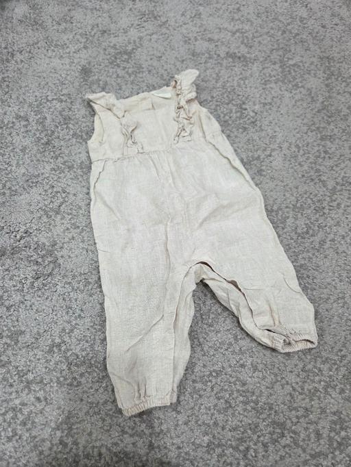  — 2-4 months H&M linen all in one outfit