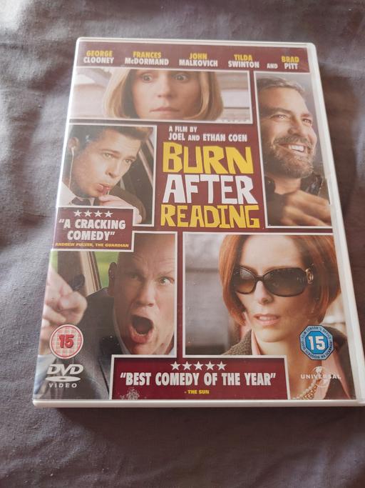  — Burn after reading DVD