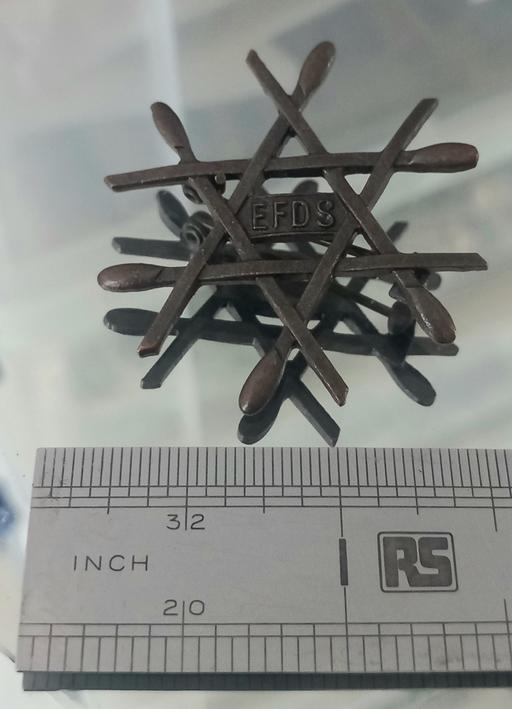  — Antique English Folk Dance Society brooch