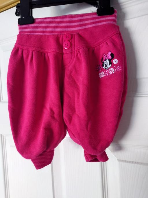  — Baby girls Minnie mouse joggers size 3-6M