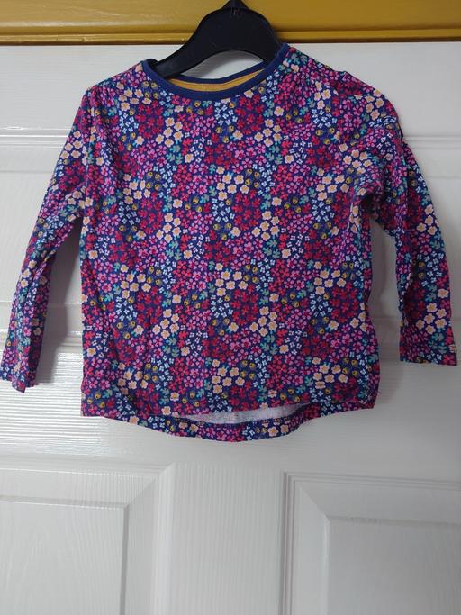  — Girls floral long sleeve top size 1-1½ years